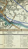 Bermondsey, Walworth, London & Greenwich Railway, Bricklayers Arm Branch Railway, Old Kent Road, & Surrey Square